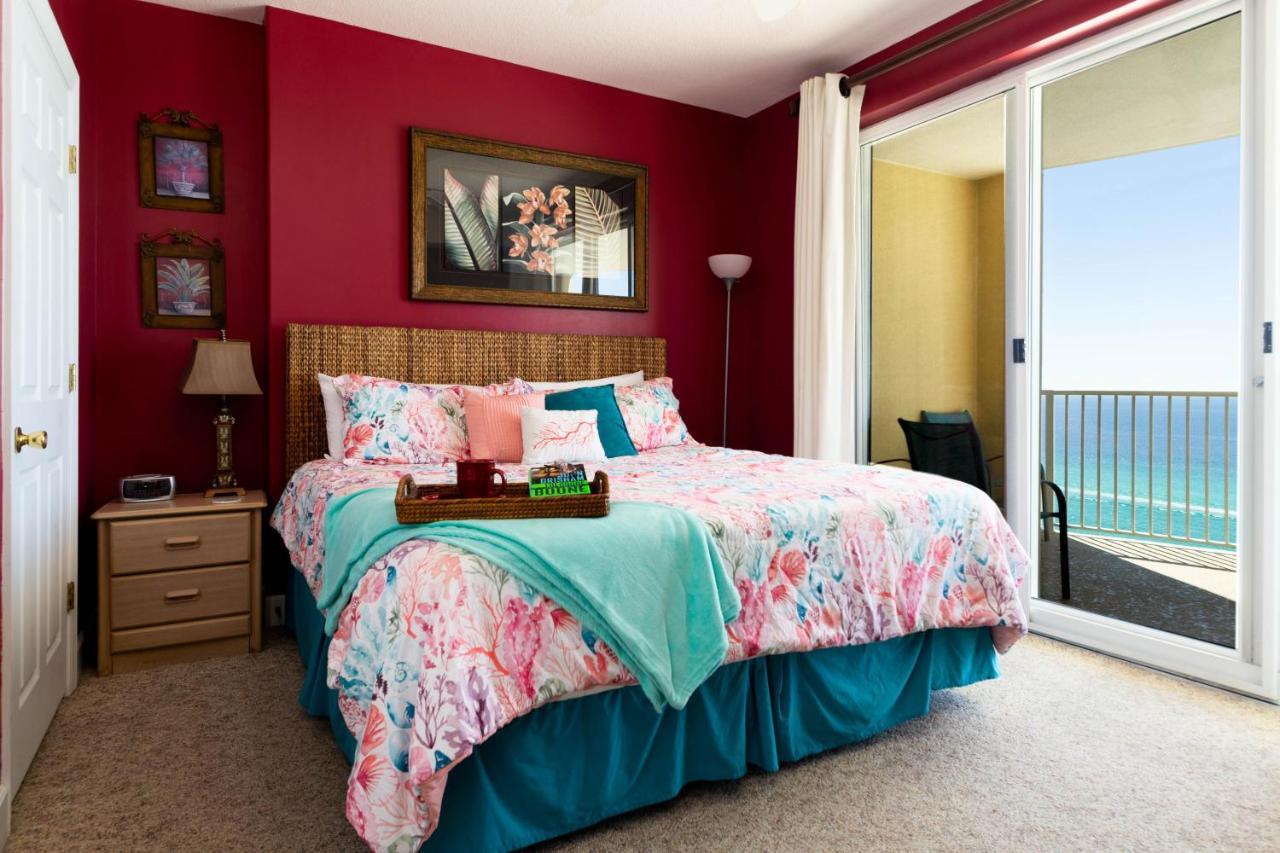 Beachfront! Master On Gulf No Resort Fees! Panama City Beach Exterior photo
