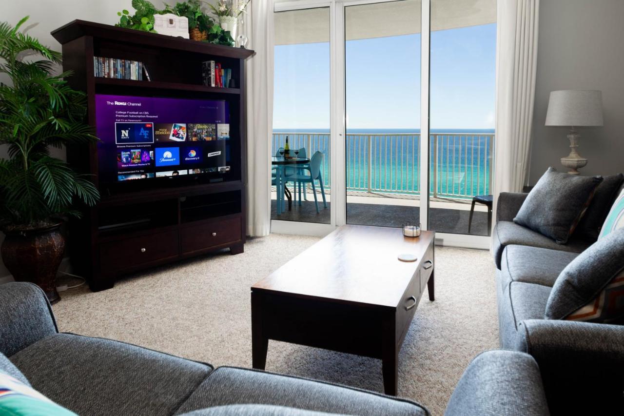 Beachfront! Master On Gulf No Resort Fees! Panama City Beach Exterior photo